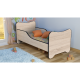 Lit et Matelas - Lit Enfant Bois - Happy Kitty - 140 x 70 cm