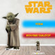 Figurine en carton – Yoda - Star Wars - Haut 76 cm