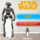 Figurine en carton – I3 37 - Star Wars - Haut 181 cm