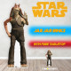 Figurine en carton – Jar Jar Binks - Star Wars - Haut 196 cm