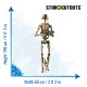 Figurine en carton – Robot Avec Une Arme - Star Wars - Haut 196 cm