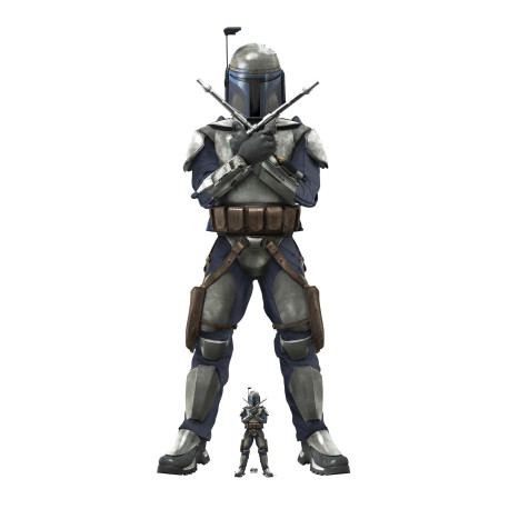 Figurine en carton – Jango Fett - Star Wars - Haut 191 cm