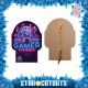 Figurine en carton gamer Play & Win avec main qui tient une manette de jeu - Haut 135 cm