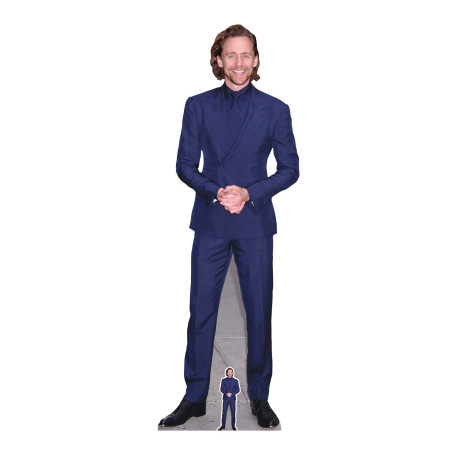 Figurine en carton Tom Hiddleston - Acteur - Haut 188 cm