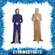 Figurine en carton - Tom Hiddleston Costume bleu - Acteur - Haut 90 cm