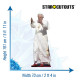 Figurine en carton Le pape Benoit XVI Joseph Aloisius Ratzinger 180 cm