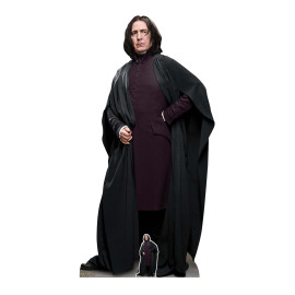 Figurine en carton taille réelle Professeur Rogue debout Film Harry Potter 190 CM