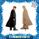 Figurine en carton taille réelle Ron Weasley uniforme Poudlard Harry Potter 176 CM acteur Rupert Grint