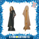 Figurine en carton taille réelle Hermione Granger uniforme Poudlard Harry Potter 163 CM