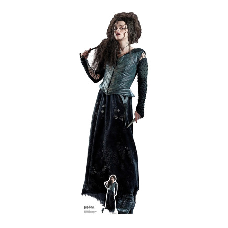 Figurine en carton taille réelle Bellatrix Lestrange Harry Potter 163 CM