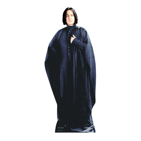 Figurine en carton Severus Rogue / Snape en tenue de sorcier Film Harry  Potter 183 CM