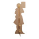 Figurine en carton - Femme au foyer - Années 50 style Pop Art - Haut 184 cm