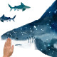 Stickers - Requin - Hauteur 92,7 cm