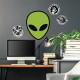 Stickers - Alien - Hauteur 92,7 cm