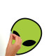 Stickers - Alien - Hauteur 92,7 cm