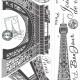 Stickers - Tour Eiffel - Hauteur 101,6 cm