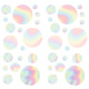 Stickers - Cercle Holographique - Hauteur 23 cm