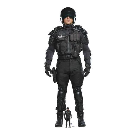 Figurine en carton Doctor Who - Unit Soldier - Haut 186 cm