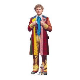 Figurine en carton - Doctor Who - Colin Baker - Haut 183 cm