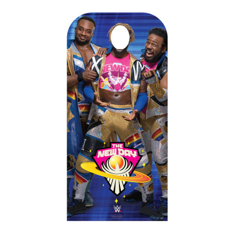 Figurine en carton – The New Day WWE – Catch WWE - Haut 193 cm