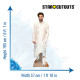 Figurine en carton - Ahad Raza Mir - Acteur Bollywood - Haut 185 cm