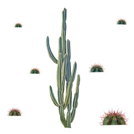 Stickers - Cactus Géant - Hauteur 92.71 cm
