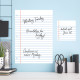 Stickers - Cahier De Notes - Hauteur 45,7 cm