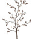 Stickers - Arbre Avec Des Feuillages Violets - Hauteur 45,7 cm