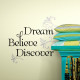 Stickers - Dream Believe Discover - Hauteur 45,7 cm