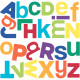 Stickers - Alphabet Multicolore - Hauteur 92.71 cm