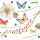 Stickers - Fleurs Du Jardin - Hauteur 45,7 cm