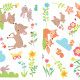 Stickers - Créatures Des Bois - Hauteur 45,7 cm
