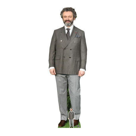 Figurine en carton - Michael Sheen - Acteur Gallois - Haut 179 cm