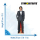 Figurine en carton - Shah Rukh Khan Mini - Cheveux Longs - Acteur Bollywood - Haut 91 cm