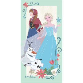 Serviette de plage - Disney La Reine des Neiges - Elsa et Anna- 70x140 cm