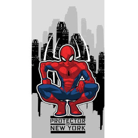 Serviette De Plage - Spider Man - Protecteur De New York - 70x140 cm