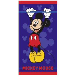 Serviette de plage - Mickey Qui Fait Des Tractions - 70x140 cm