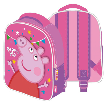 Sac à dos 3D - Peppa Pig - 26X32X10CM