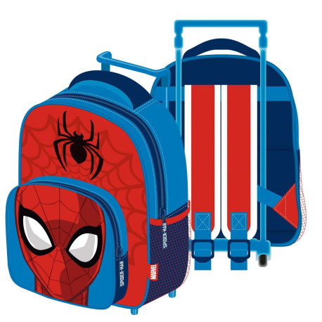  Sac à Roulettes - Spiderman - 26X32X10CM