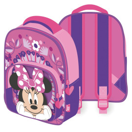 Sac à dos Poche Transparente - Disney Minnie Violet - 30x24.5x11 cm