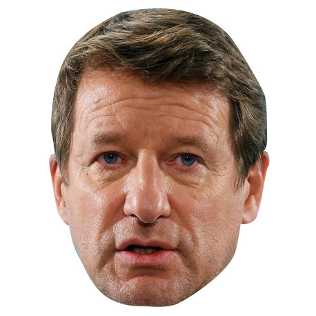 Masque en carton 2D Yannick JADOT-Politique-Taille A4