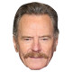 Masque en carton 2D Bryan Cranston-Acteur-Taille A4