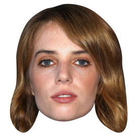 Masque en carton 2D Maya Hawke -Actrice et chanteuse-Taille A4