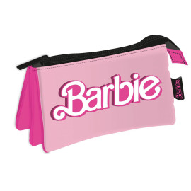 Trousse multi poches - Barbie - 21x11 cm