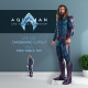Figurine en carton Aquaman En Costume Bleu - Haut 192 cm