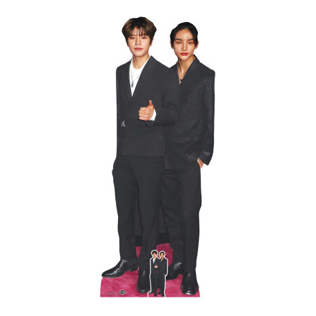 Figurine en carton – Seungmin Et Hyunjin - Haut 180 cm