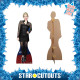 Figurine en carton taille reelle Miley Cyrus (Robe Noire) 171cm