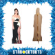 Figurine en carton – Lana Del Rey En Robe Noire - Haut 171 cm