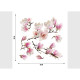 Stickers Fleurs Sakura - 1 planche 30x30cm