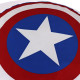 Pouf Captain America Logo - Marvel Avengers - Rouge
